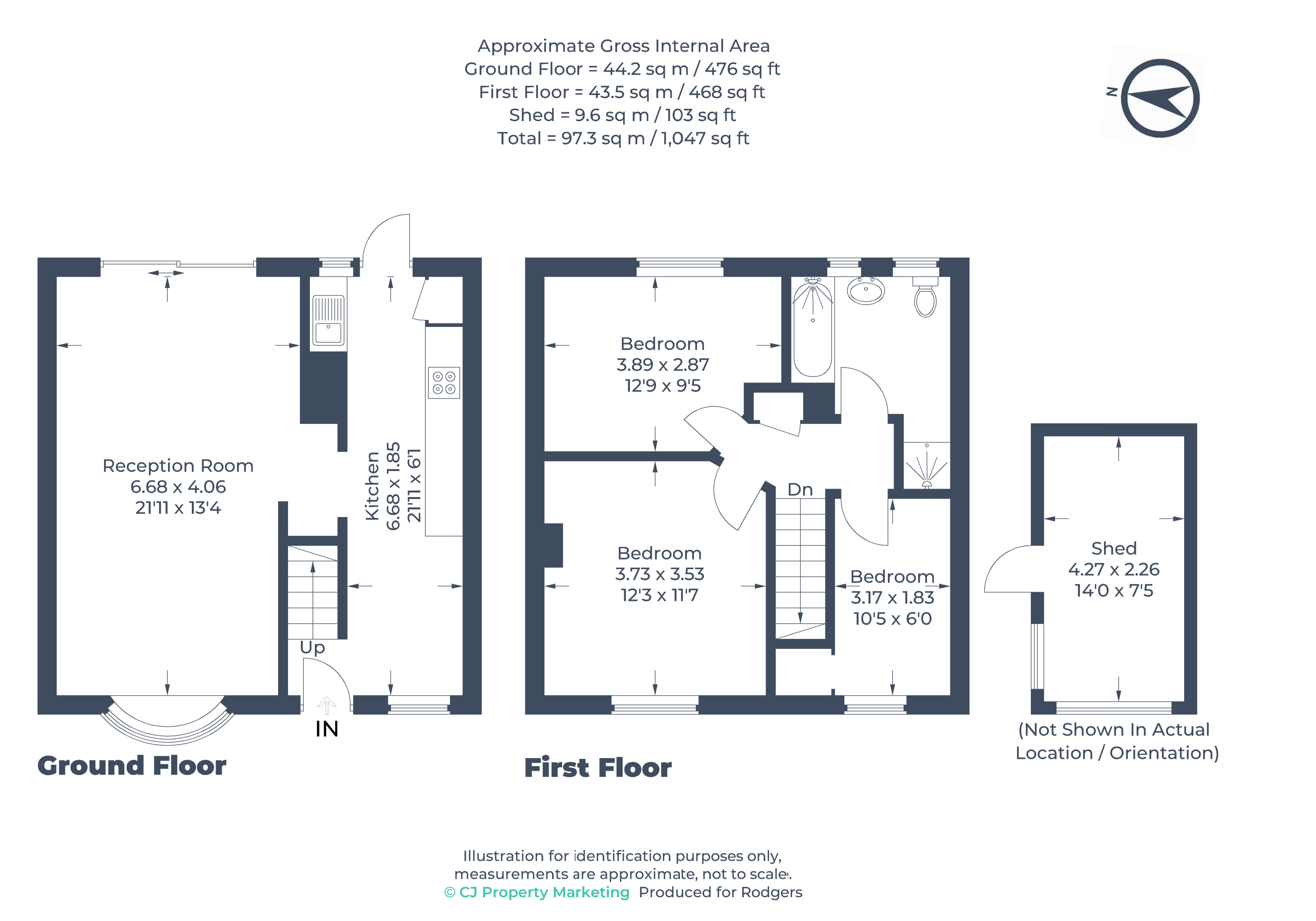 Floorplans For Layters Close, Chalfont St Peter, Buckinghamshire