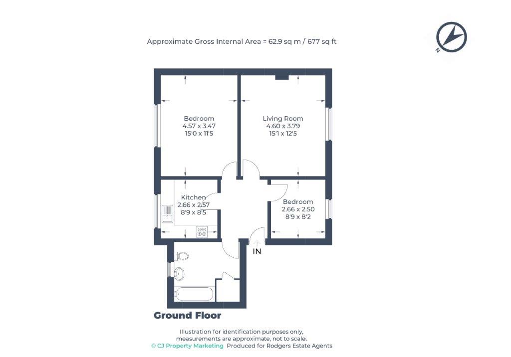 Floorplans For Rickmansworth Road, Harefield, Middlesex