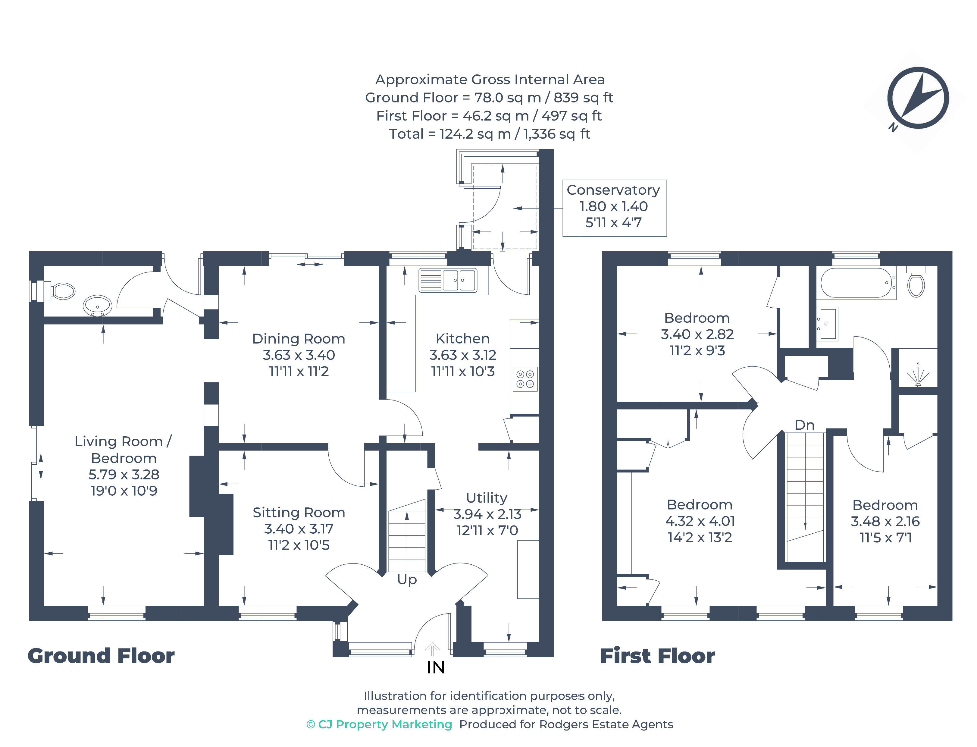 Floorplans For Leachcroft, Chalfont St Peter, Buckinghamshire