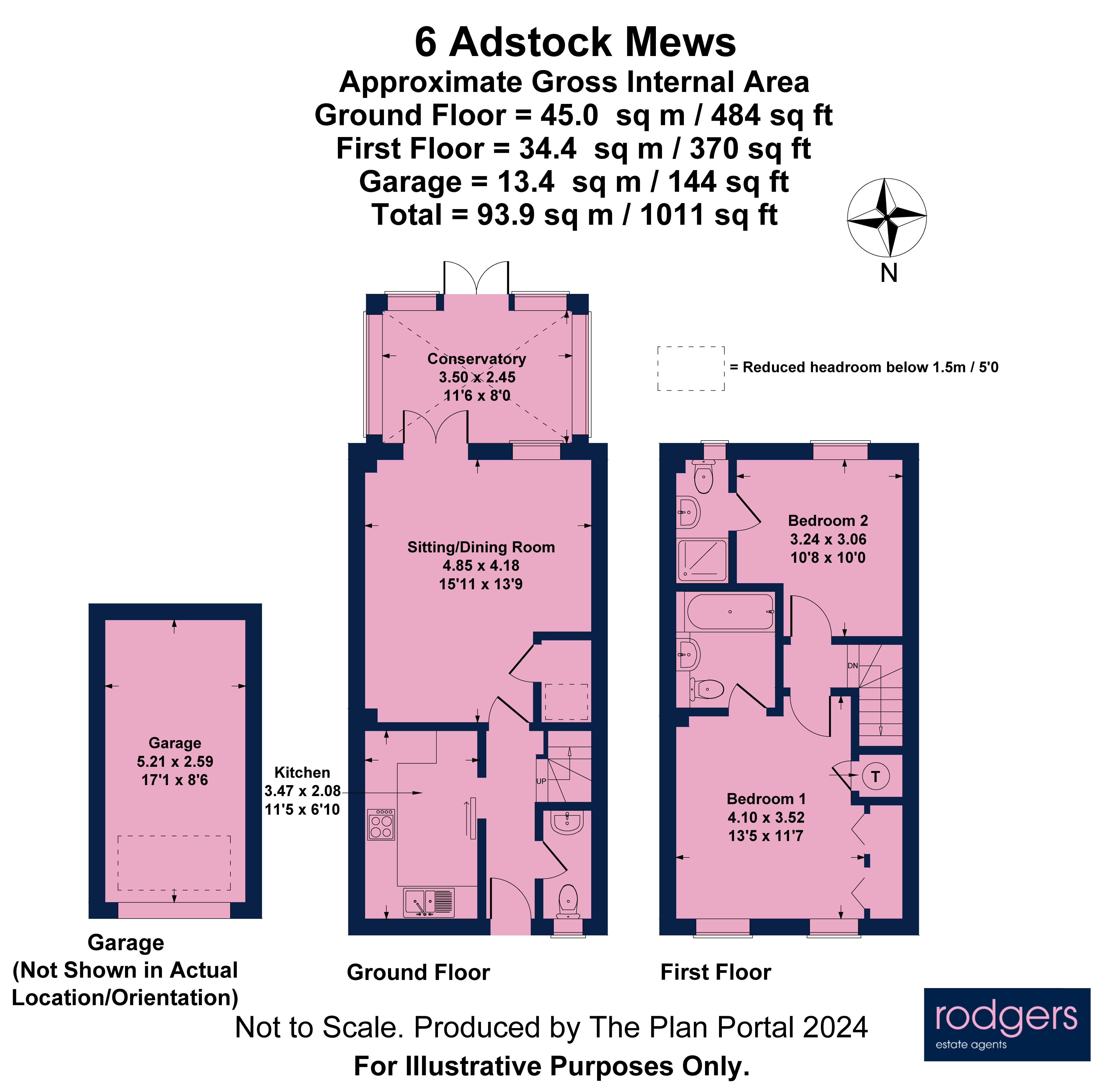 Floorplans For Church Lane, Chalfont St Peter, Buckinghamshire