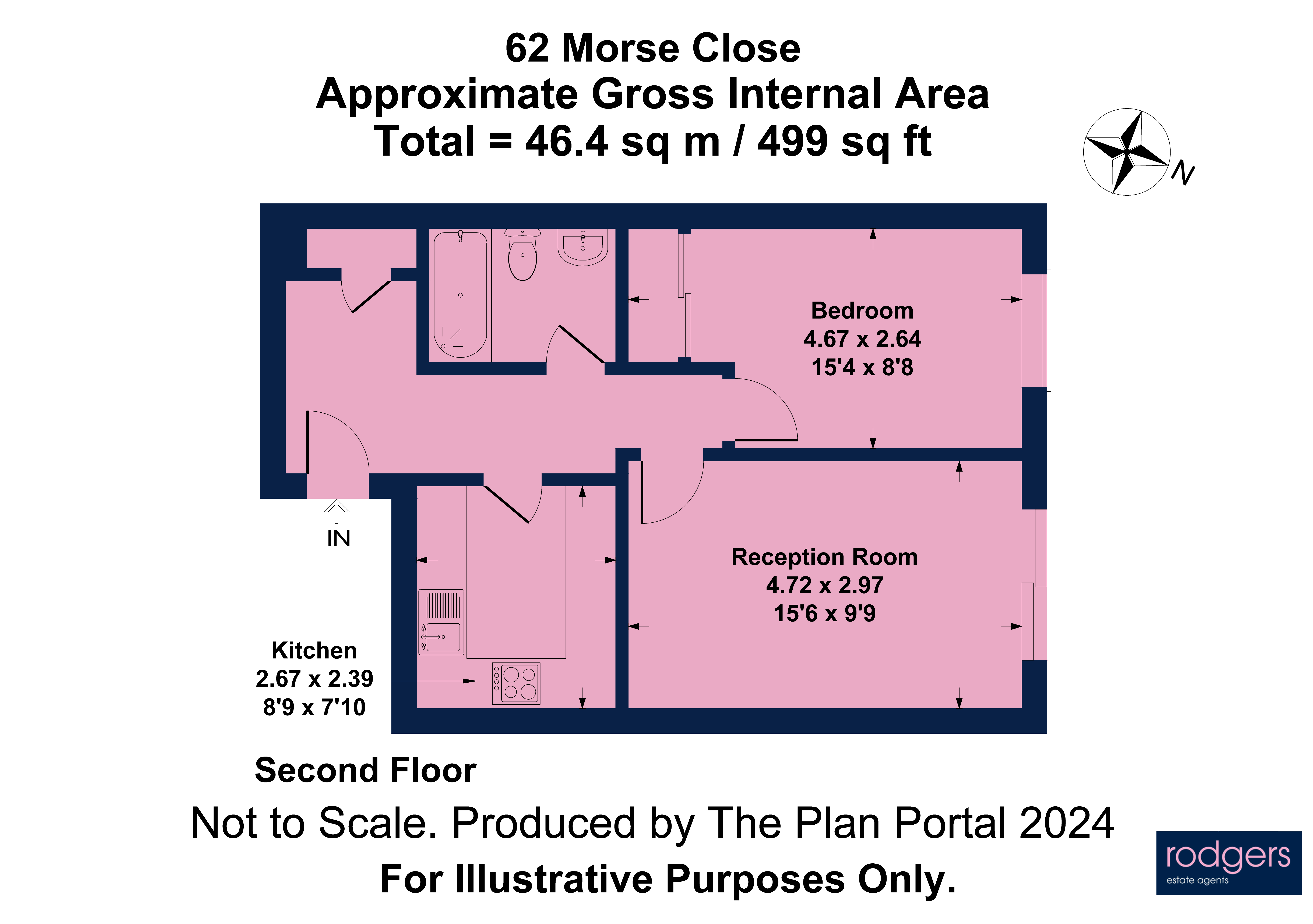 Floorplans For Morse Close, Harefield, Middlesex