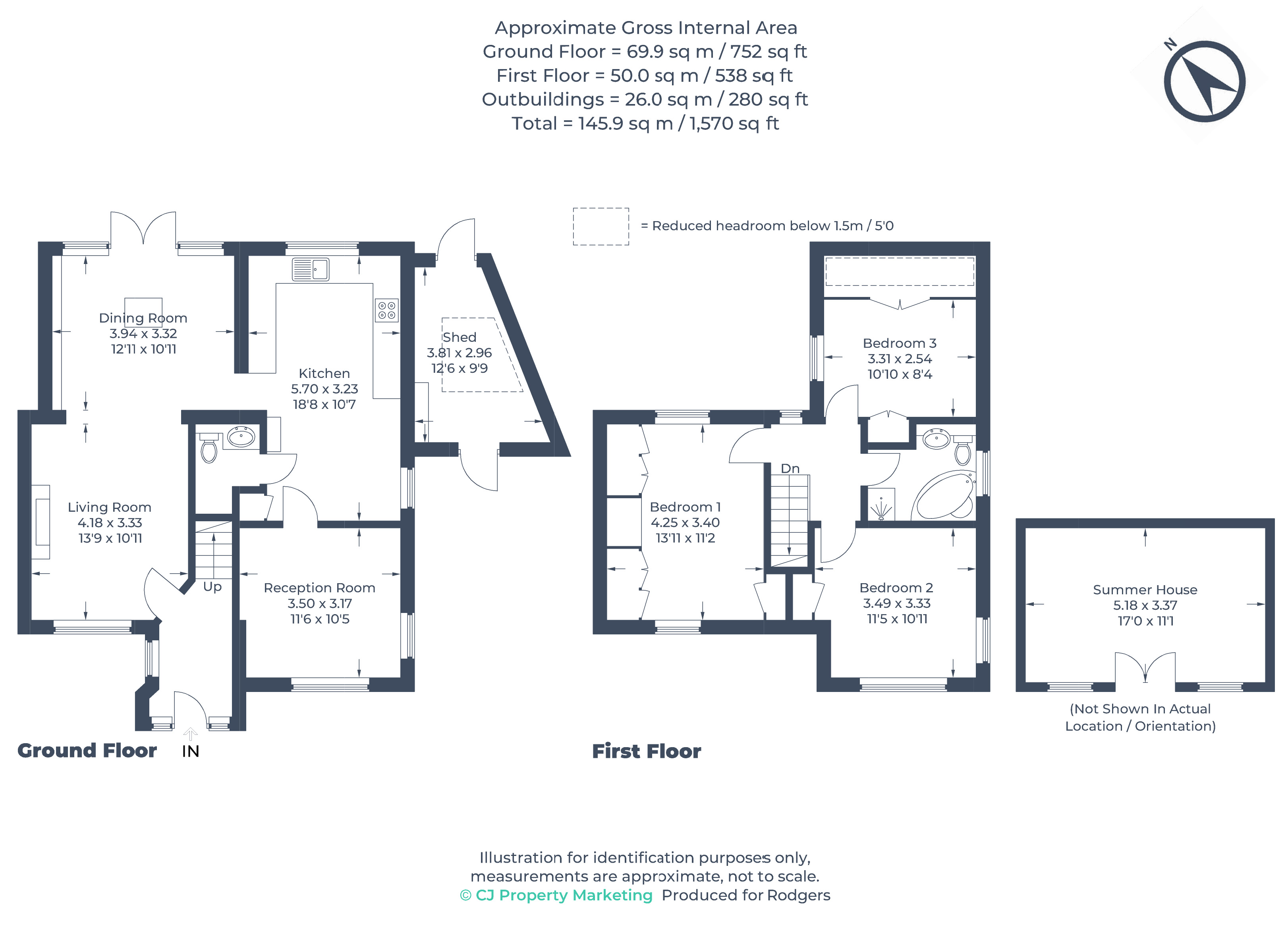 Floorplans For Leachcroft, Chalfont St Peter, Buckinghamshire