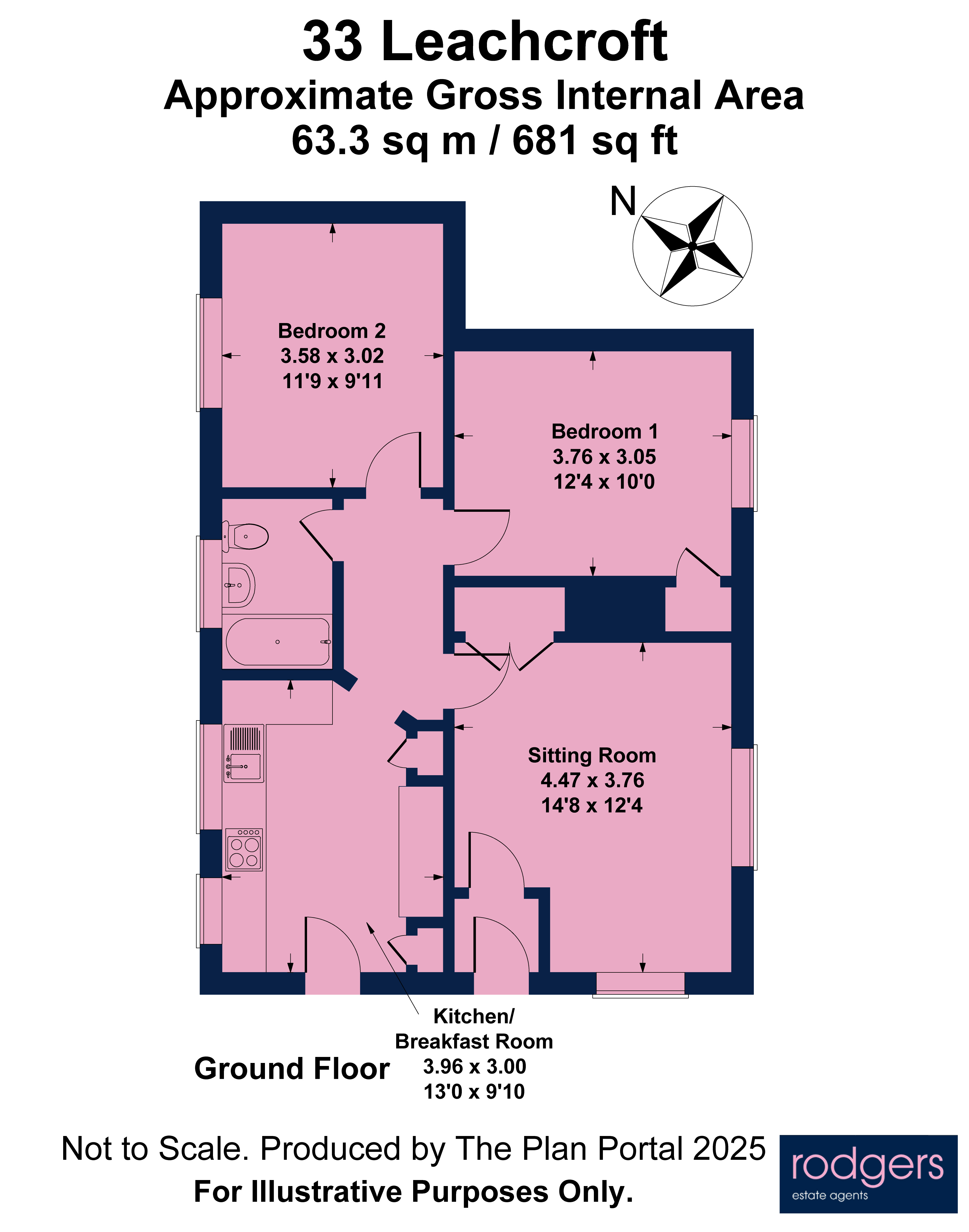 Floorplans For Leachcroft, Chalfont St Peter, Buckinghamshire