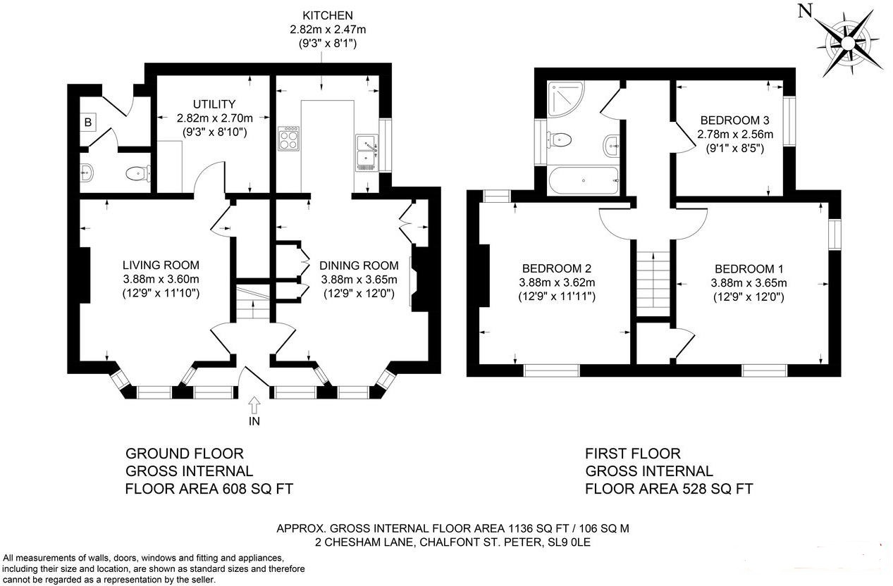 Floorplans For Chesham Lane, Chalfont St Peter, Buckinghamshire